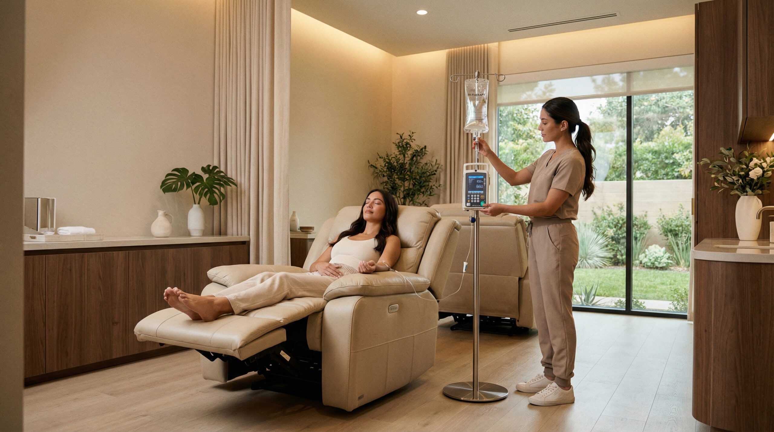 luxury-iv-therapy-suite-with-premium-recliner-and-iv-bag