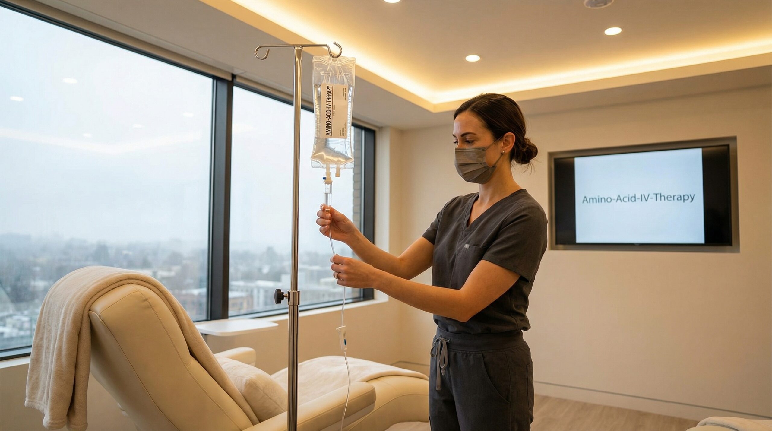 modern-iv-clinic-with-amino-acid-iv-bag-and-wellness-chair