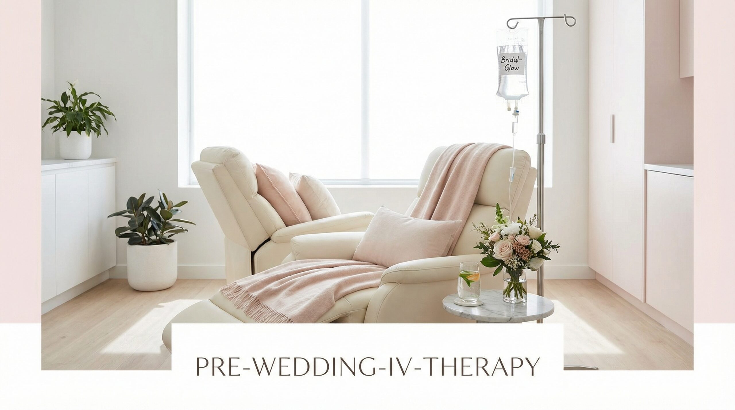 Pre-Wedding IV Therapy Package: Glow, Hydrate, and Stay Energized for Your Big Day