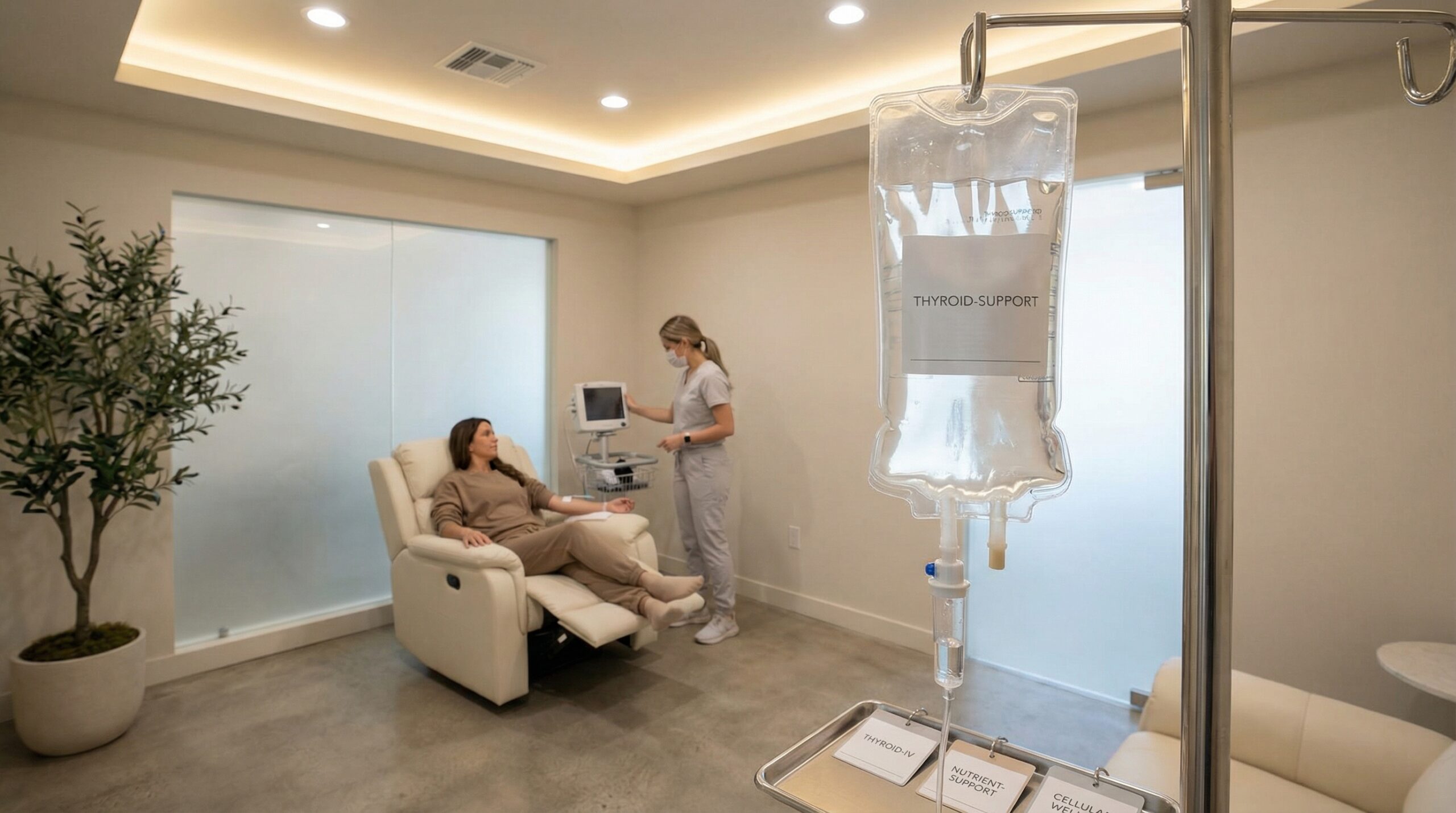 Thyroid Support IV Treatment: Nutrient Infusions To Help Balance Energy, Mood, and Metabolism