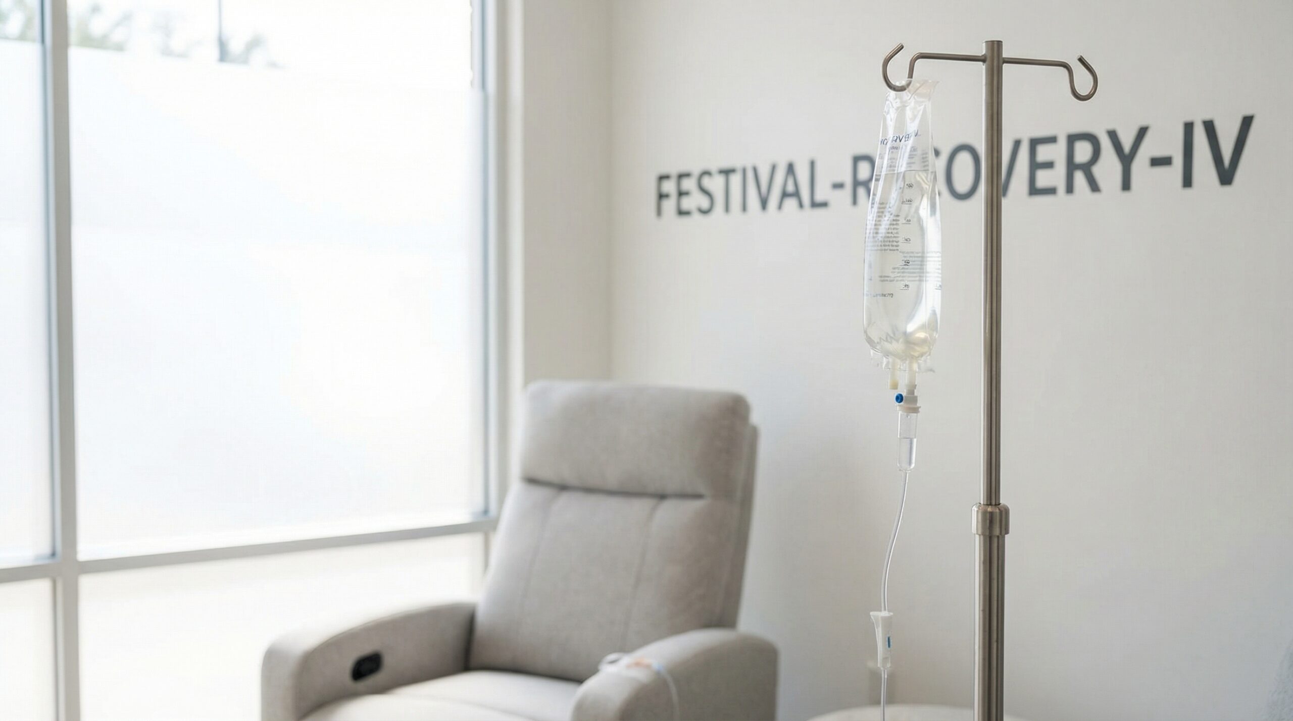 Festival Recovery IV Therapy Package: Fast-Track Your Post-Festival Reset