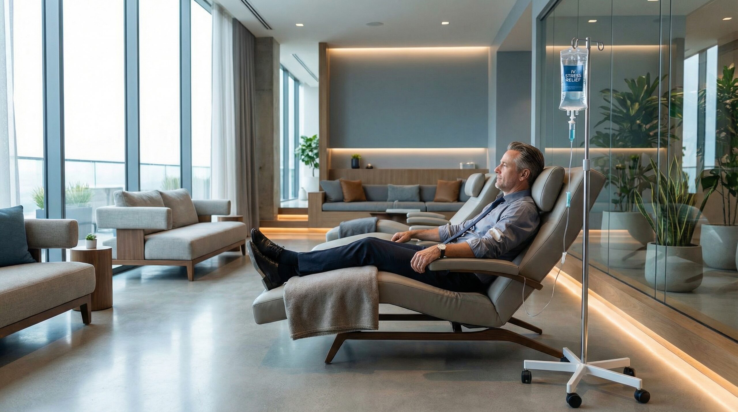 Executive Stress Relief IV Therapy: A Faster Way To Reset Your Mind And Body