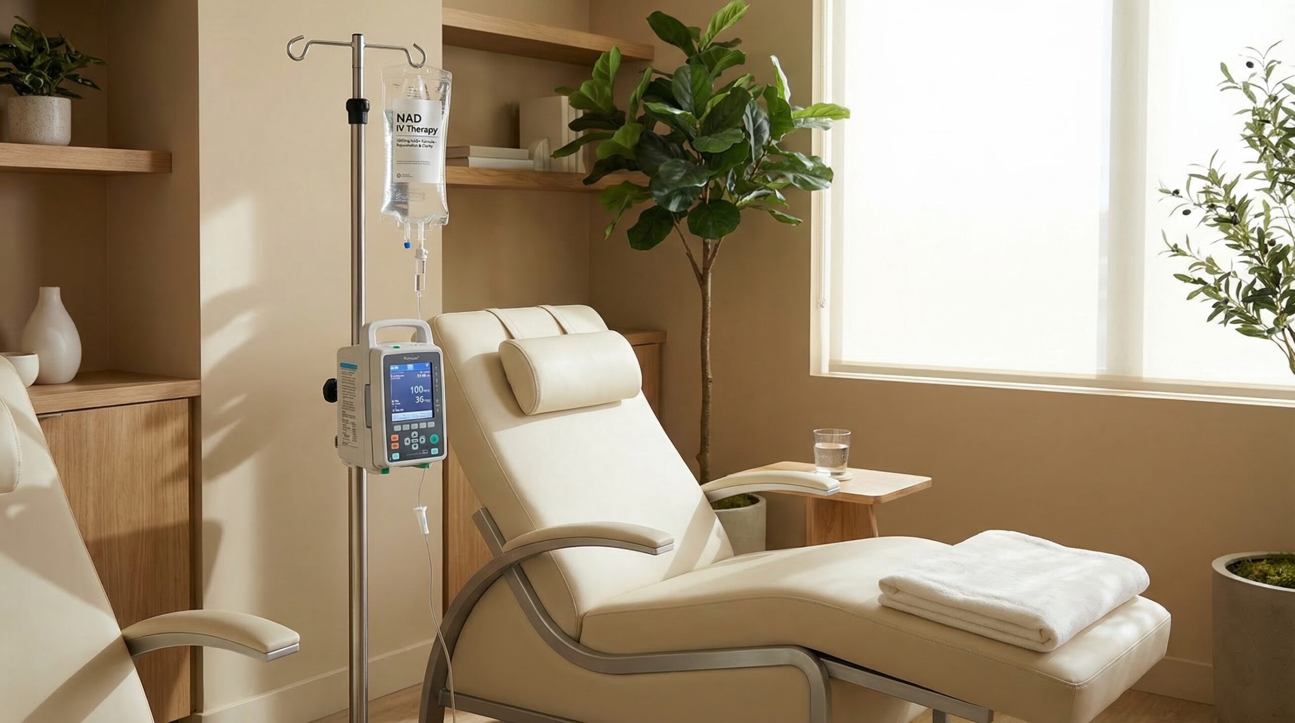 modern-wellness-clinic-room-with-nad-iv-bag